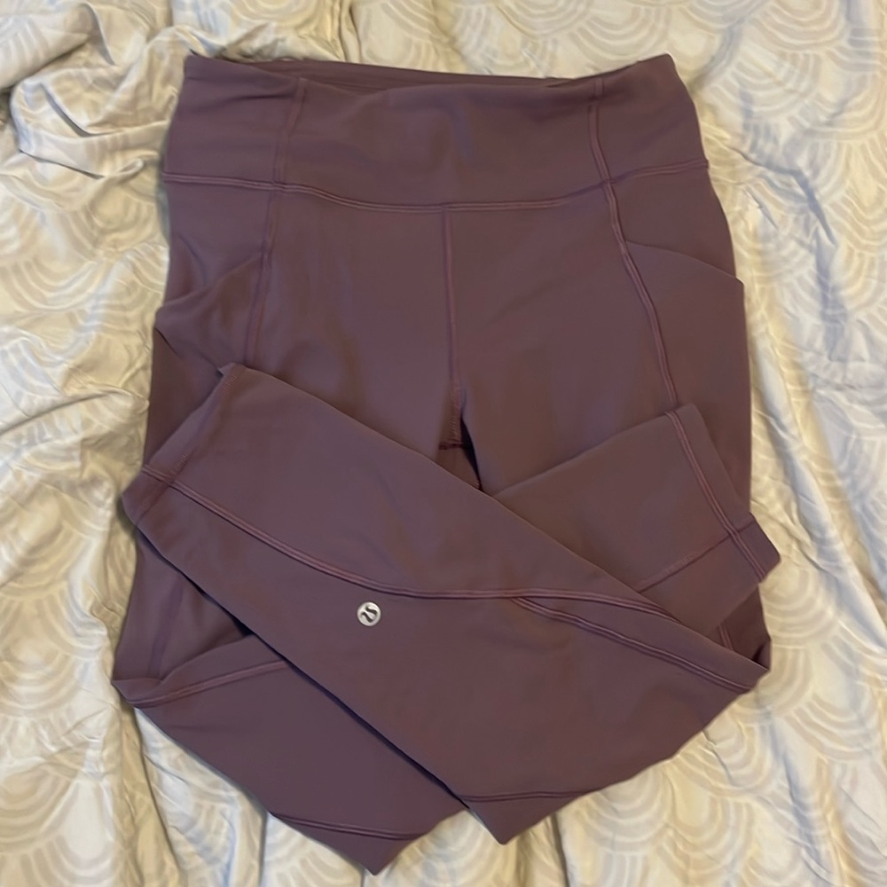Lululemon Time To Sweat Crop Legging 23"
Smoked Mulberry